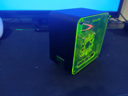 Raspberry Pi4 8gb De Ram Con Carcasa Led (Usado)