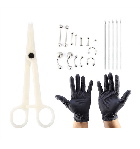Imagen 1 de 6 de Piercing Para La Lengua, La Nariz, El Ombligo, El Cuerpo, 20