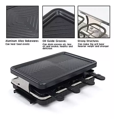 Grill Eléctrico Sin Humos De 1250w Con Parrilla Klack® con Ofertas