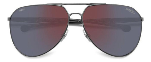 Lentes Carrera Carduc 030/s 807 Black Edición Ducati Lente Red Gold/blue Violet Anti-reflection Mirror Diseño Solar