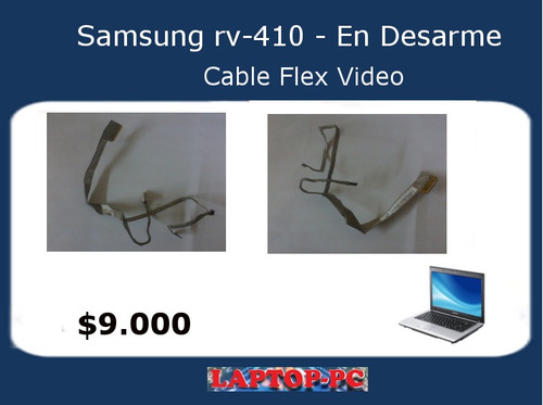 Flex De Video  Samsung Rv-410 En Desarme