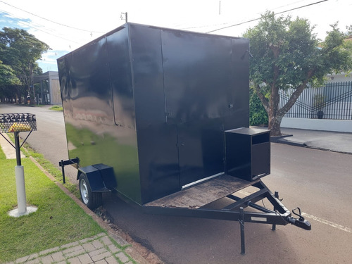Vendo Trailer 3 X 2,4m Preto Pouquíssimo Uso!!