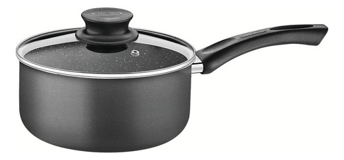 Batería De Cocina Tramontina Paris 12 Piezas Color Negro