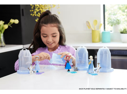 Frozen Muñeca Sorpresa Ice Reveal Disney Hielo Mágico