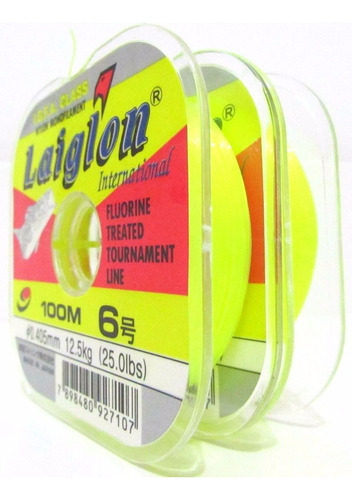 Linha Monofilamento Laiglon 0,40mm 25lbs/12,5kg - 100 Metros