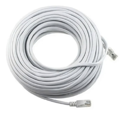 Cable Red Cat 5 Armardo Por 20 M Gris