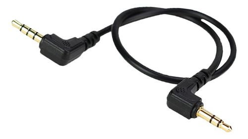 Imagen 6 de 8 de Cable De Sonido Estéreo Trs En Ángulo De 3,5 Mm 1/8 A De