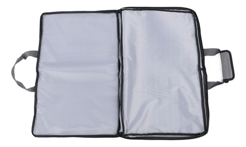 Bolsa De Transporte De Lona Con Doble Cremallera, Amplio Esp