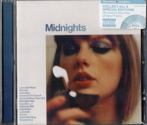 Taylor Swift - Midnights Moonstone Blue Edition (cd)