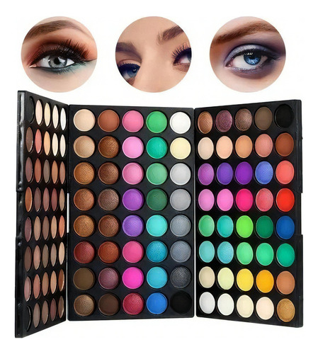 Juego De Paleta De Sombras De Ojos De 120 Colores 120colors