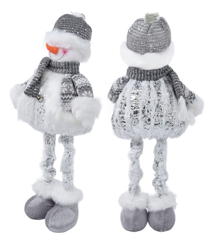 Muñecas Retráctiles De Juguete Navideño Con Muñecos De Nieve