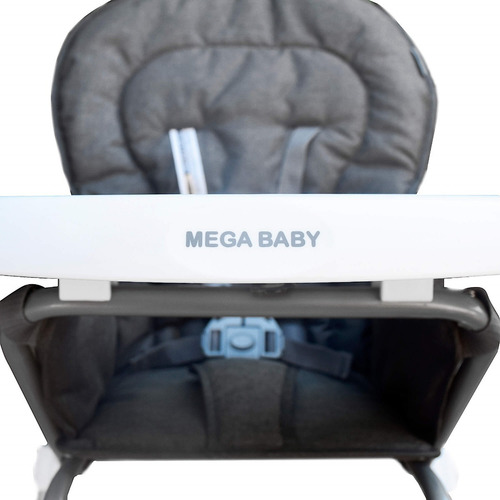Imagen 7 de 7 de Silla De Comer Bebe Super Plegable Mega Baby Viena