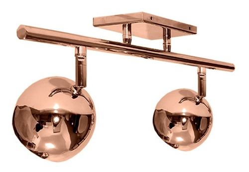 Imagen 5 de 10 de Aplique Pared Techo 2 Luces Spot Gu10 Moderno Luz Led