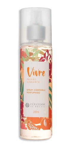 L'occitane Au Brésil - Vivre - Body Splash - Paixão Vibrante