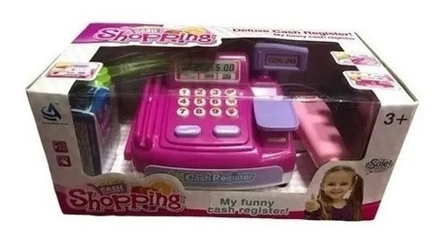 Calculadora de caixa registradora e acesso ao supermercado Color Nena