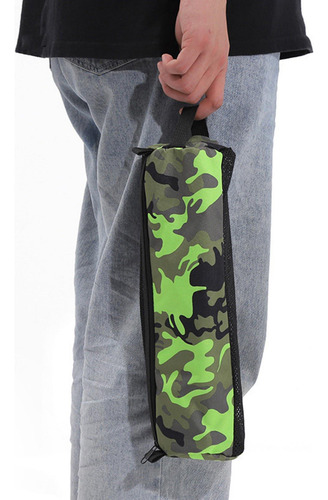 Reposapiés Portátil Asiento Taburete Silla Camuflaje Verde