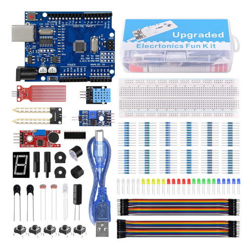 Kit Componentes Electronicos Compatibles Con Arduino Uno