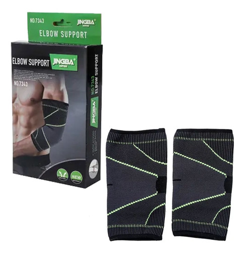 Codera Elástica Deportiva Pack X 2 Unidades Codo Tendinitis