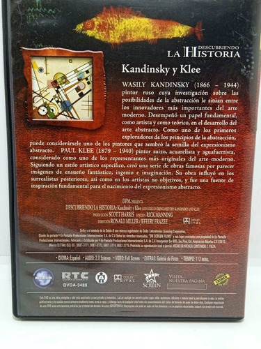 Imagen 5 de 5 de Descubriendo La Historia - Grande Pintores - Película Dvd