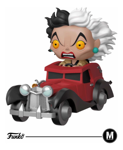 Funko Pop Cruella #61 Ride Disney Villains