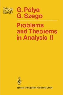 Libro Problems And Theorems In Analysis : Theory Of Funct...