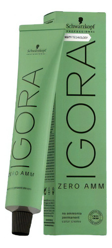Coloração Permanente Schwarzkopf Igora Zero Amm 60g Tom 6-88
