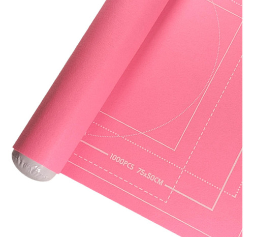 Nuevo Accesorio Puzzle Mat Rollo 1500 Piezas Rosa