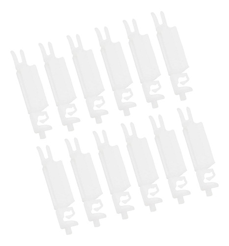 12x Clips De Abrazadera Fija Para Parabrisas Delantero De