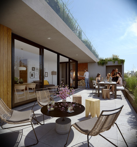 Imagen 5 de 10 de Venta Apartamento 1 Dormitorio Con Patio Centro Montevideo