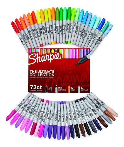Sharpie Permanent Markers Ultimate Collection, Puntos Finos