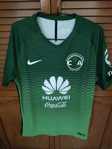 Jersey America Centenario Tercer Uniforme Verde Usado (Usado)