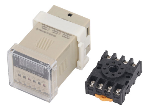 Temporizador De Retardo De Ciclo Digital Ajustable De 0,1 S