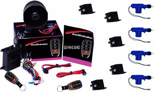 Kit De Alarma Ms Con 4 Seguros Electricos Seguridad En Todo