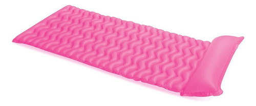 Flotador Inflable Intex 229x86 Cm Tote-n-float Rosado / Bamo
