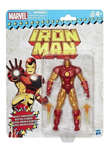 Marvel Legends Retro Iron Man Figure