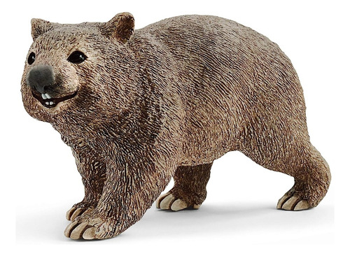 Figura De Animales Wombat Colección Pintado A Mano