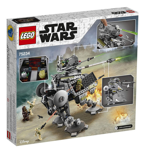 Lego Star Wars: Revenge Of The Sith At Ap Walker 75234 Build