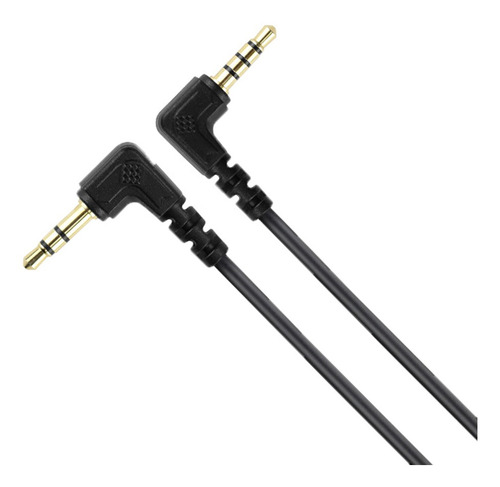 Imagen 7 de 8 de Cable De Sonido Estéreo Trs En Ángulo De 3,5 Mm 1/8 A De