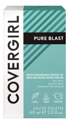 Covergirl Pure Blast Edt, 2.0 Fl Oz - mL a $165658