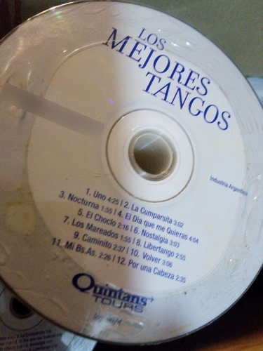 750 Cd Tango. (ideal Representación, Souvenir, Promoción)