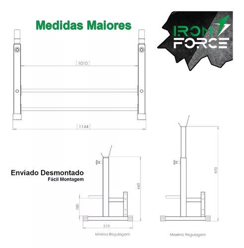 BANCO SUPINO RETO EVS-29 - Reforce Jaú