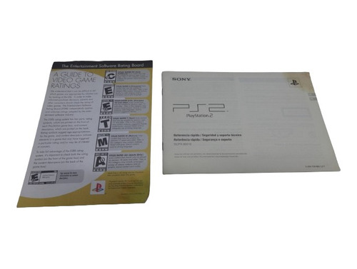Manual Playstation 2 Ps2 Scph 90010 Original (Usado)