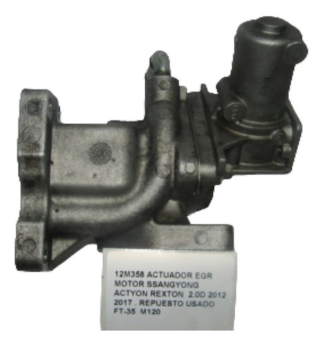 Actuador Egr Motor Ssangyong Actyon Rexton (Usado)