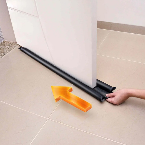 Imagem 9 de 10 de Protetor Veda Porta Impermeável Dupla Proteção Porta 80 Cm