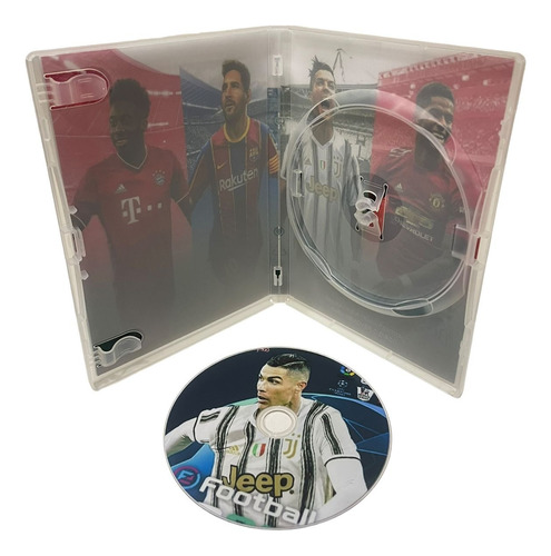 Pes 2021 Season Update Play 2 Com Capa E Pôster Ps2