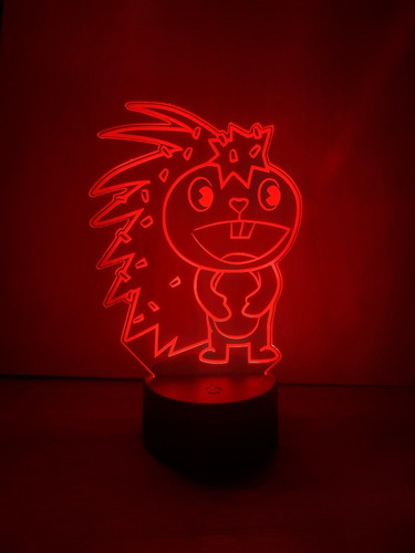 Happy Tree Friends Personajes Lampara Led 3d Decoracion