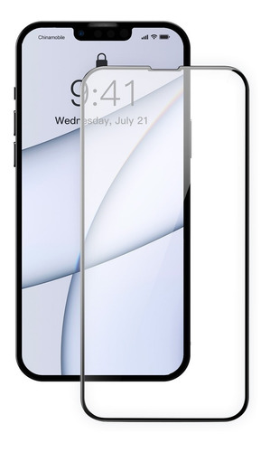 Imagen 4 de 7 de Film Vidrio Templado Full Para iPhone 13 13 Pro 13 Pro Max