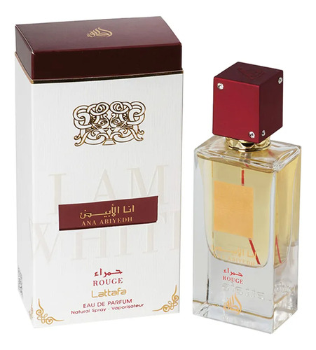 Perfume Ana Abiyedh Rouge Lattafa 60 Ml Original Original