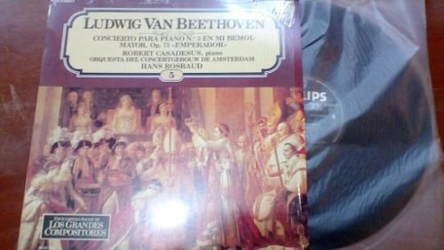 Lp Beethoven Concierto Para Piano N.5 Grandes Compositores