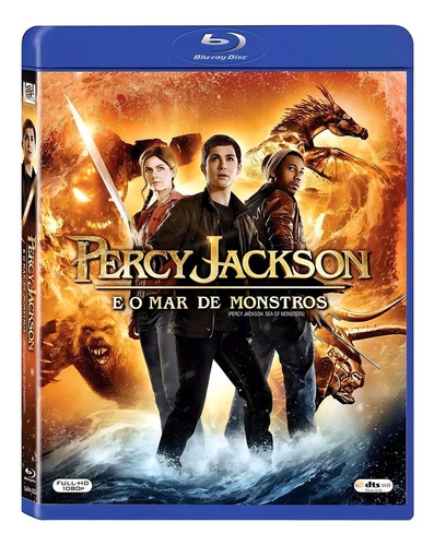 Percy Jackson E O Mar De Monstros - Blu-ray - Logan Lerman